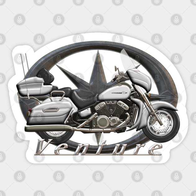 Venture XVZ 1300 Silver Star Sticker by Wile Beck